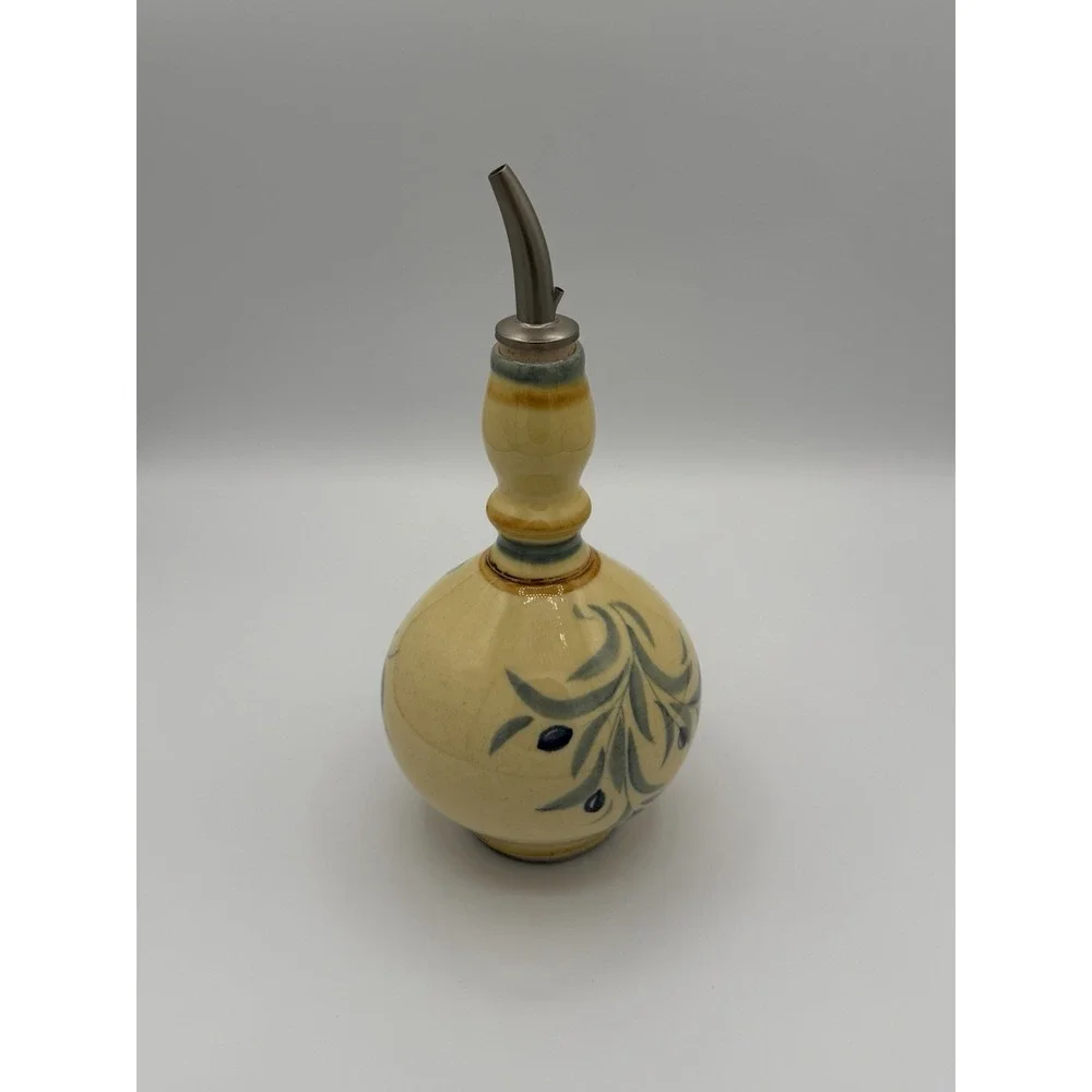Vintage Barocco Valbone Oil Dispenser 9 Inch Tall Made In France